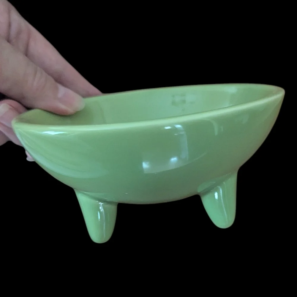 Crate&Barrel Three Footed Salsa Bowl